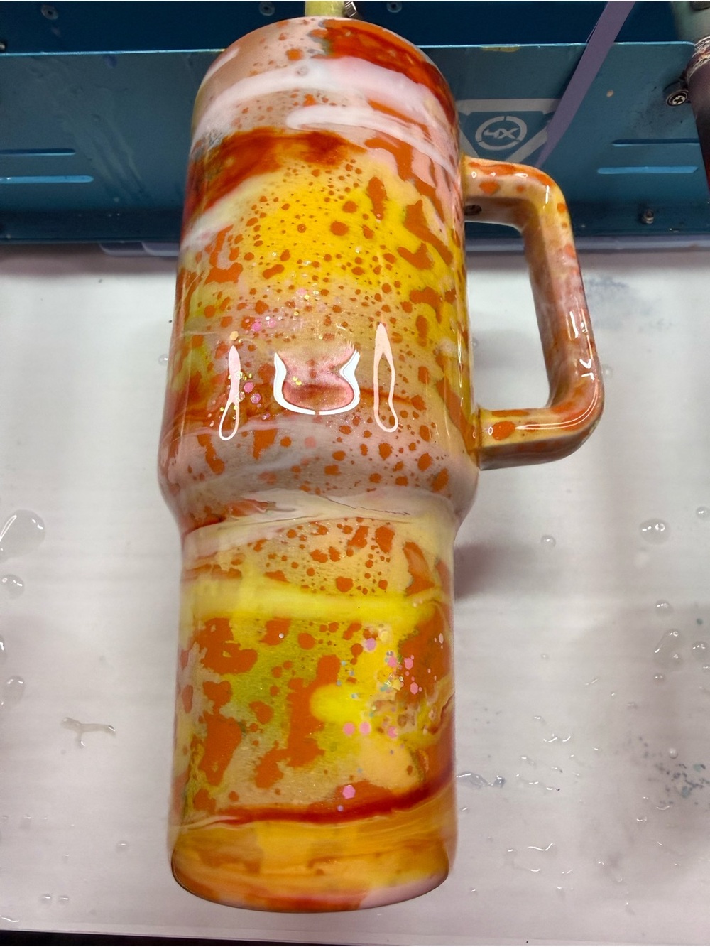 Fathers Day Custom Order 40 oz Tumbler Cup with Handle Your Choice